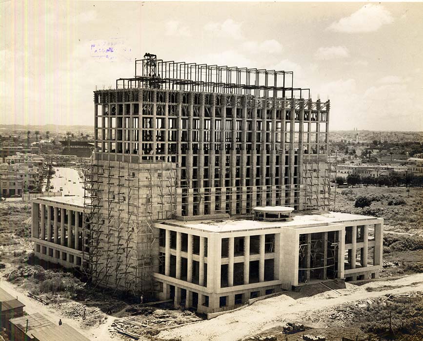 Foto de Construcción de la Biblioteca Nacional